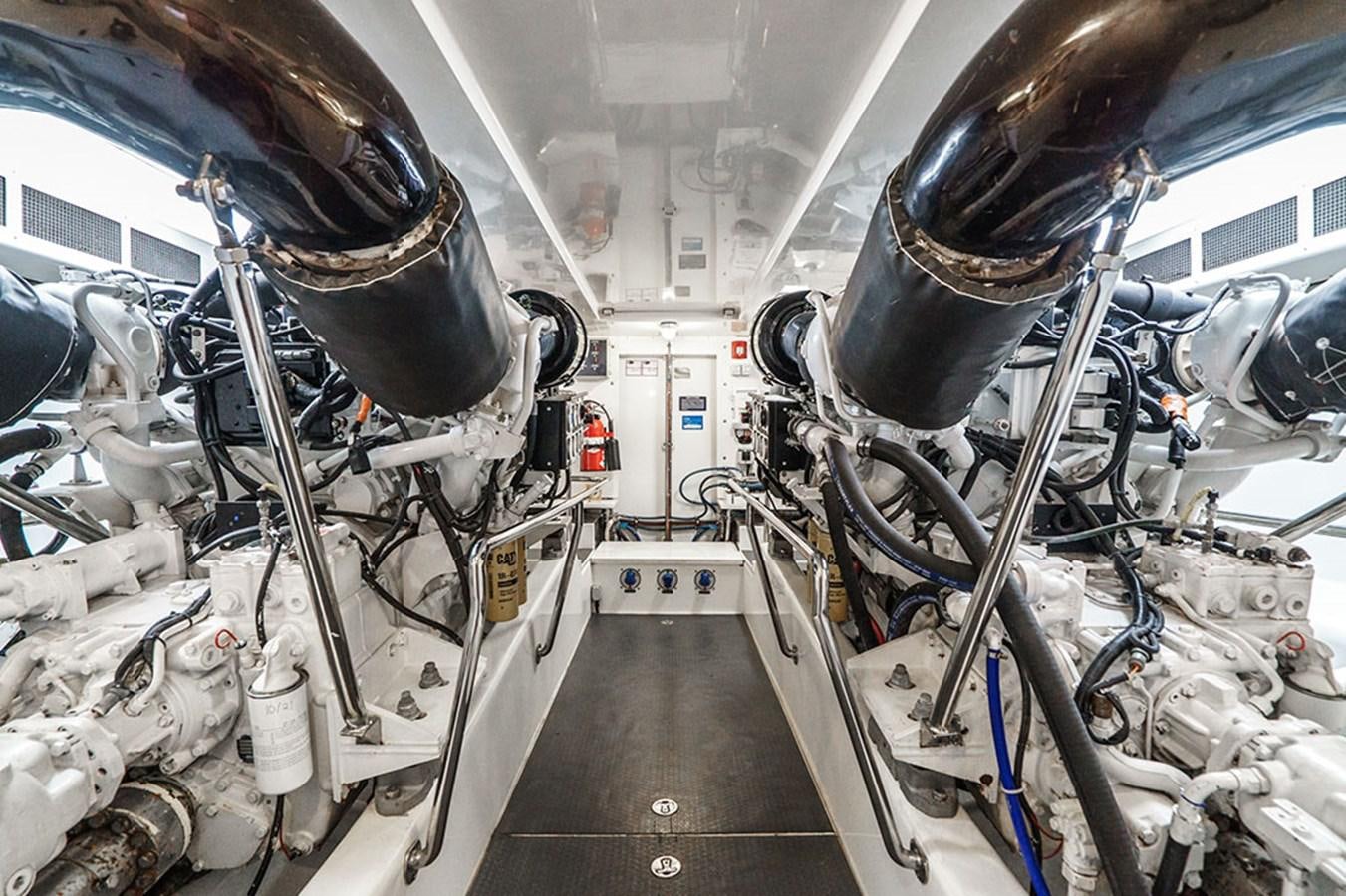 a large metal machine aboard WICKED COOL Yacht for Sale