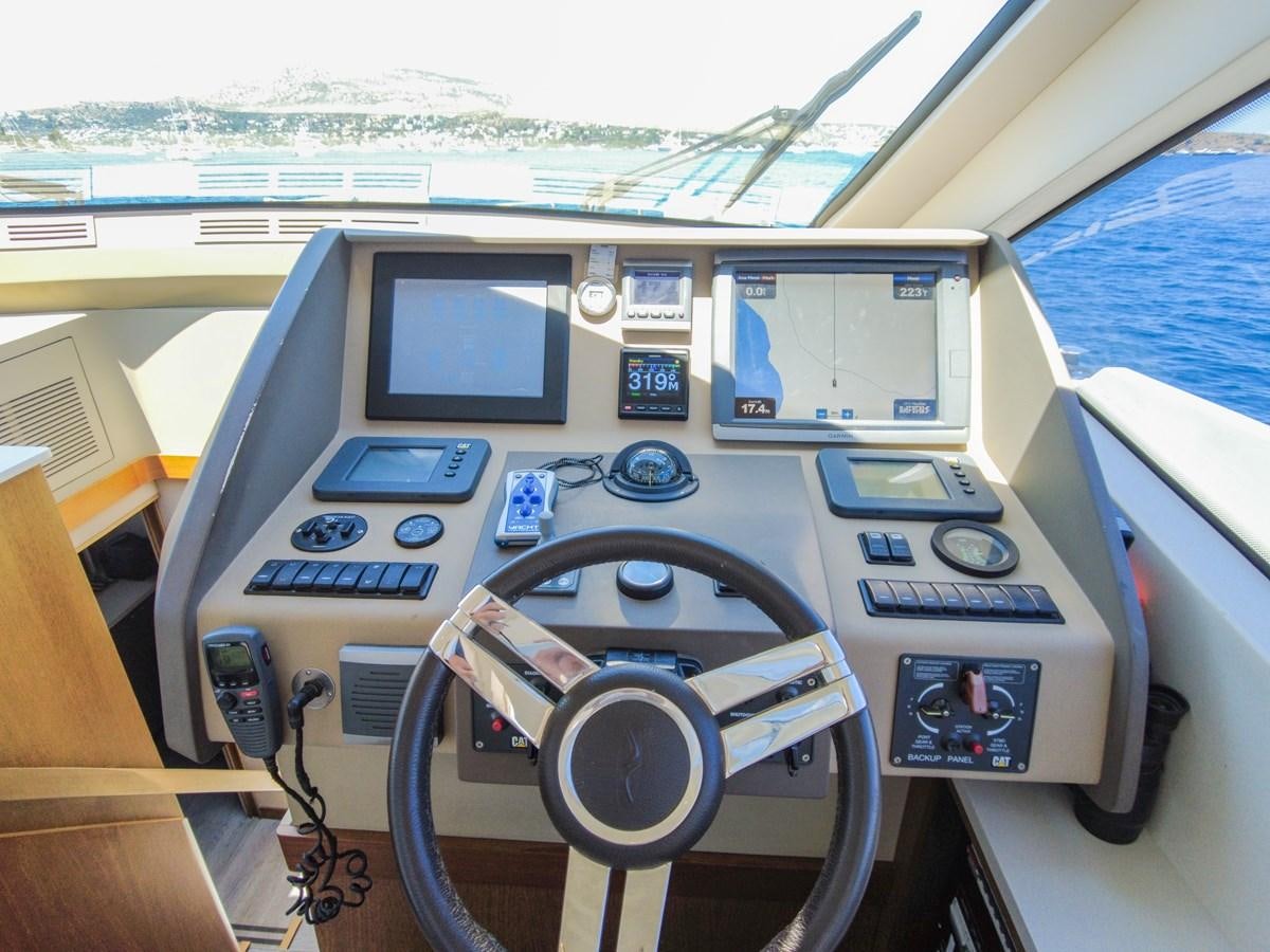a machine on the boat aboard MELITEA Yacht for Sale