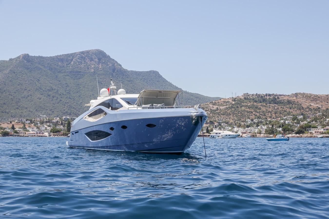 a boat in the water aboard MELITEA Yacht for Sale