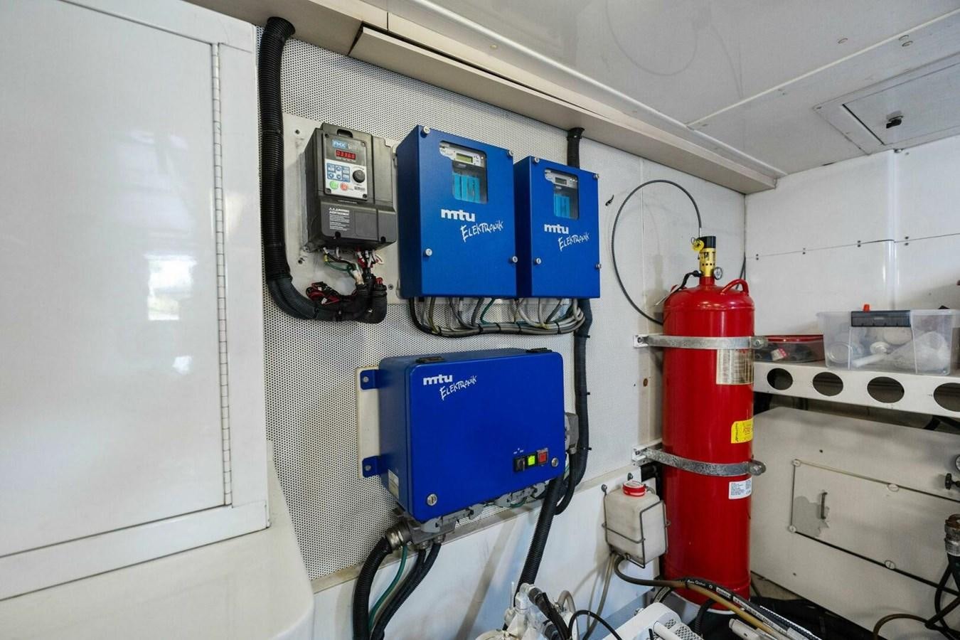 a close-up of a laboratory aboard NORDLYS Yacht for Sale