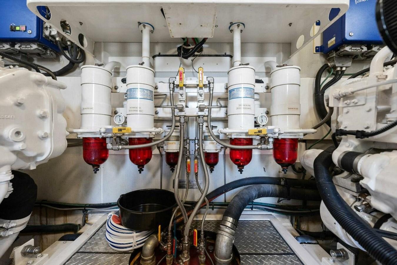 a close-up of a machine aboard NORDLYS Yacht for Sale