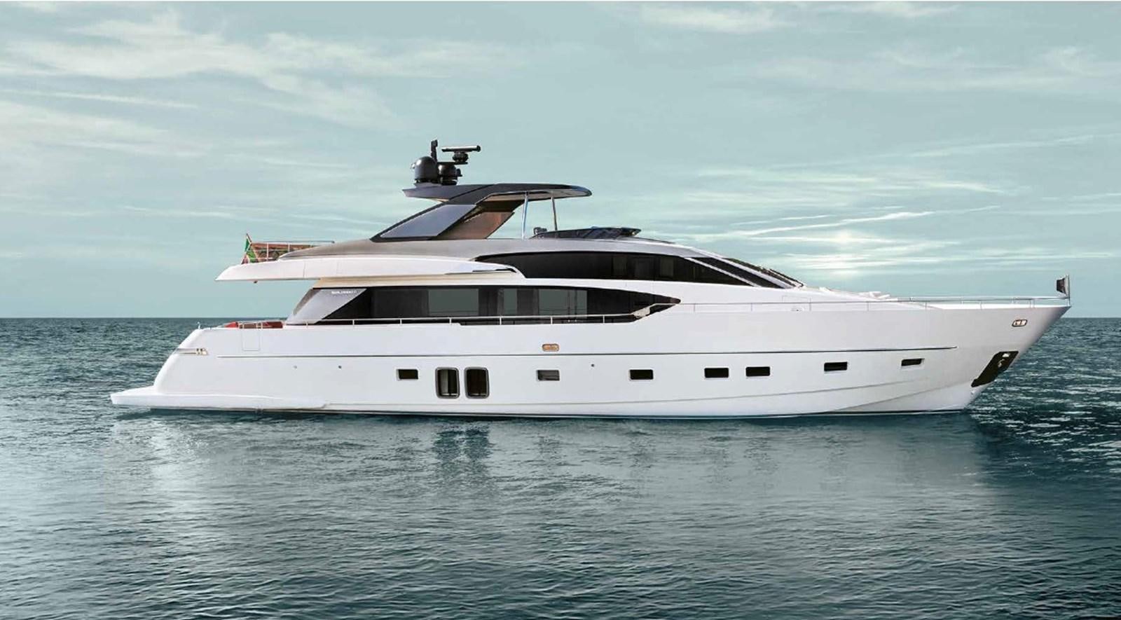 a white yacht in the water aboard SANLORENZO SL86/798 Yacht for Sale