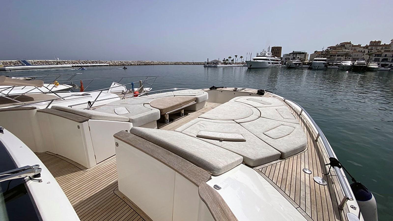 a boat on the water aboard CAPPUCCINO Yacht for Sale