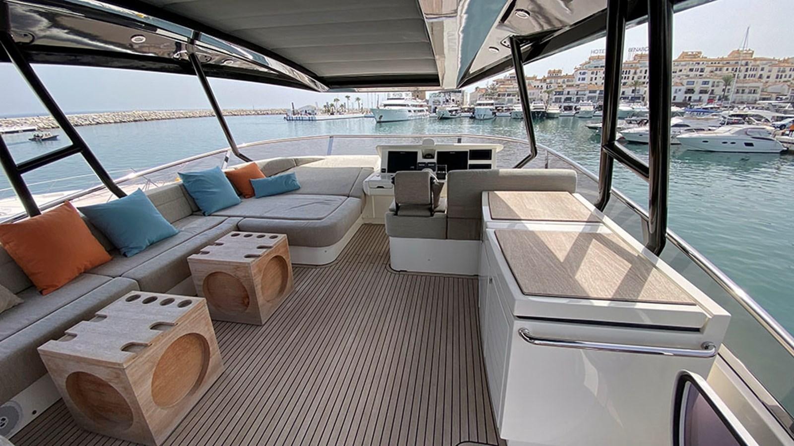 a boat on the water aboard CAPPUCCINO Yacht for Sale