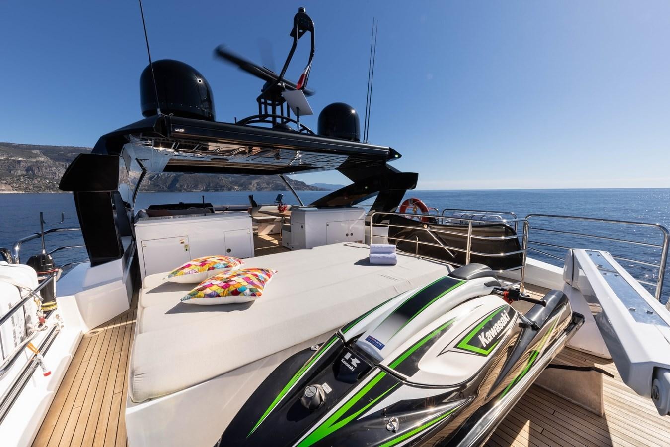 a boat with a propeller aboard MIRKA Yacht for Sale