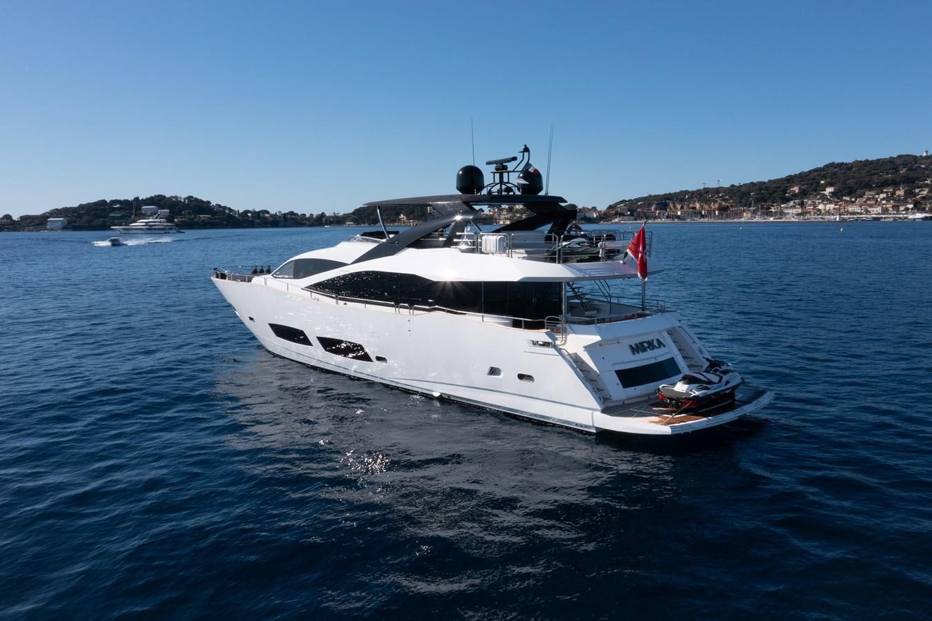 a boat on the water aboard MIRKA Yacht for Sale