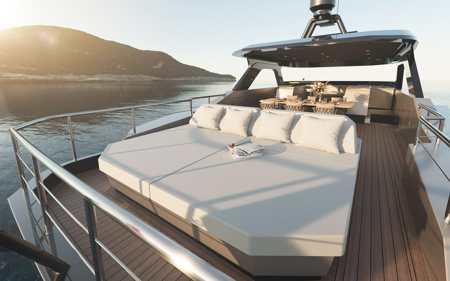 a boat on a body of water aboard ADVENTURE 30 Yacht for Sale