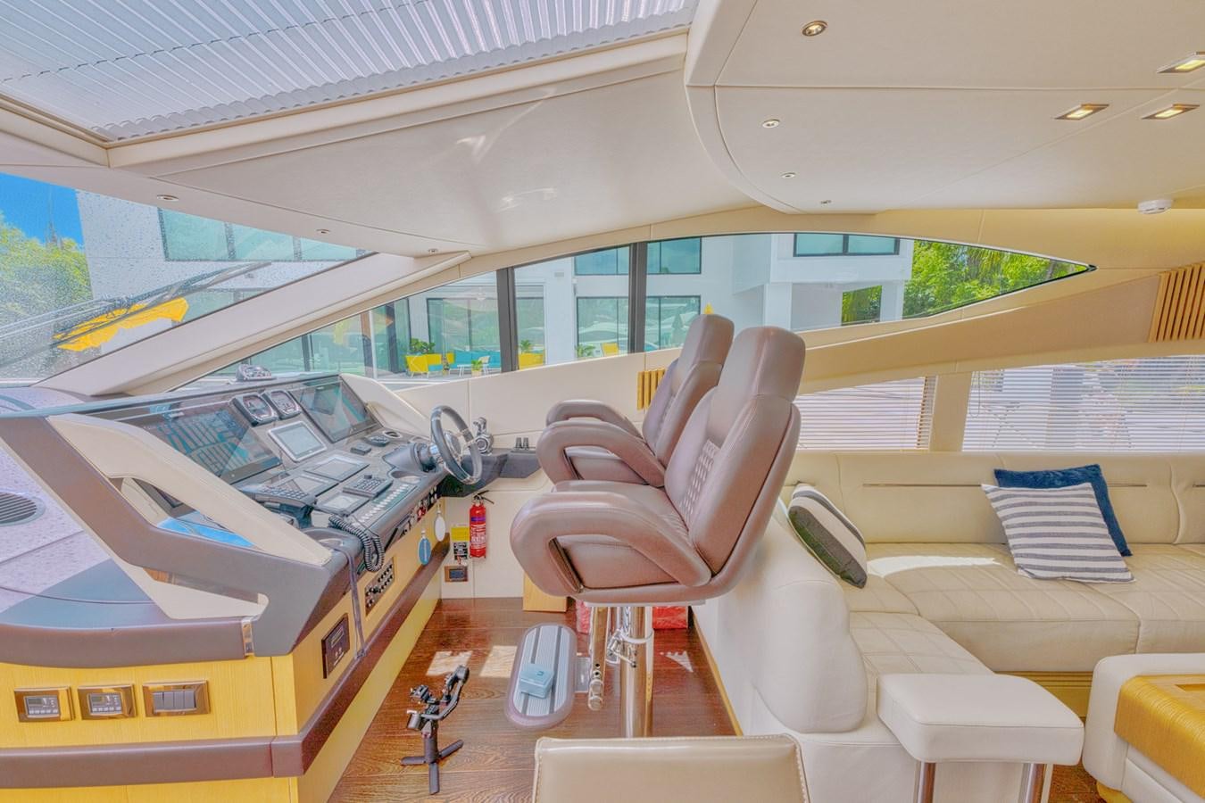 inside view of a room aboard MISS INGRID Yacht for Sale