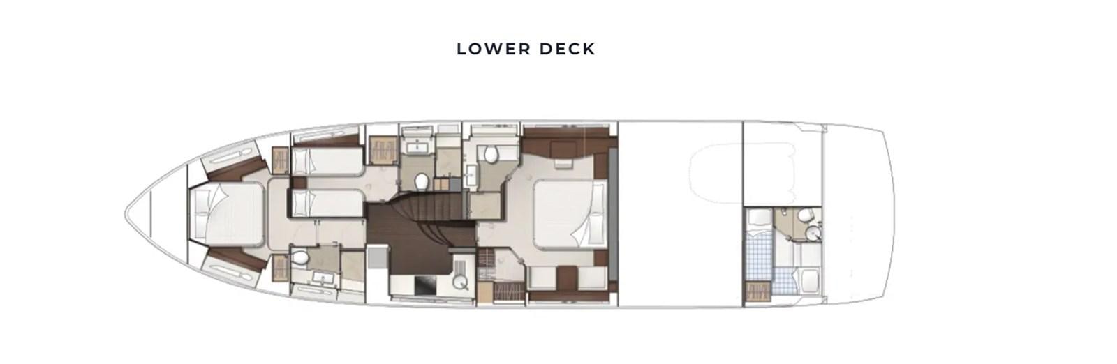 a computer generated image of a building aboard MISS INGRID Yacht for Sale