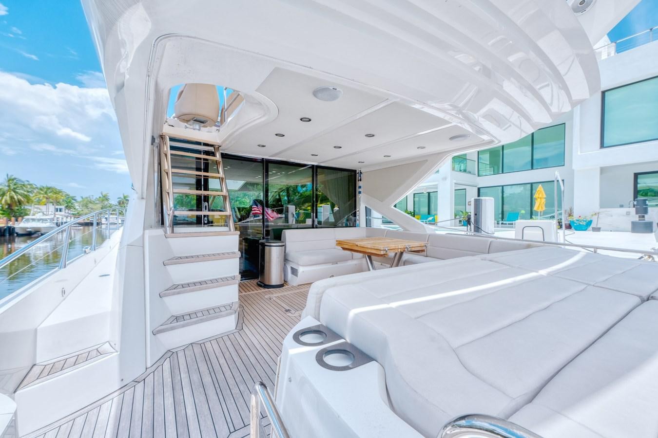 a boat with a ladder aboard MISS INGRID Yacht for Sale