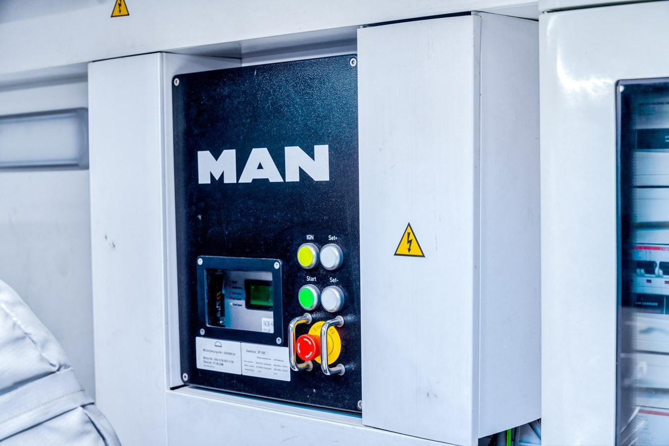 graphical user interface aboard MISS INGRID Yacht for Sale