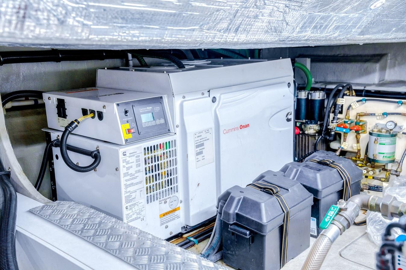 a machine with wires and other equipment aboard MISS INGRID Yacht for Sale