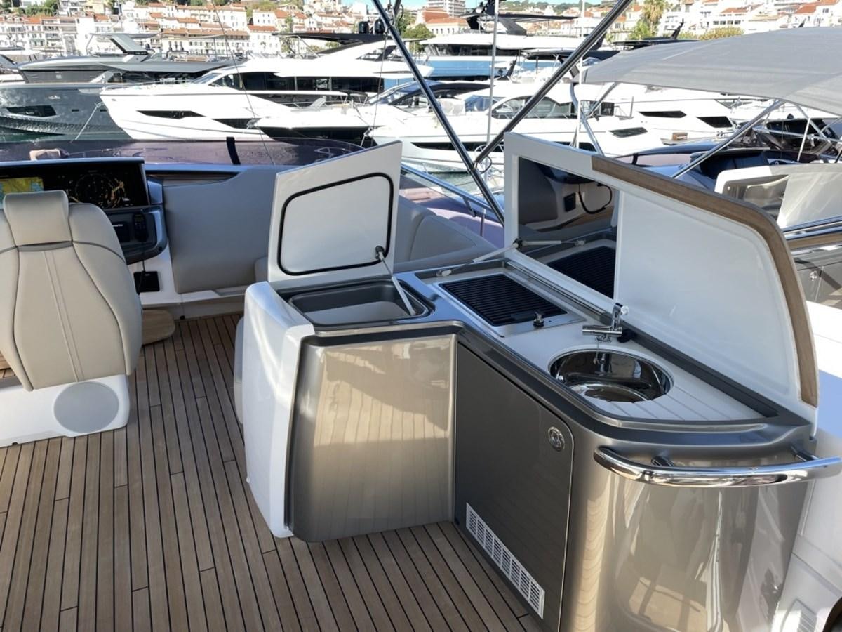 a large room with a large group of computers on it aboard PRINCESS S78 Yacht for Sale