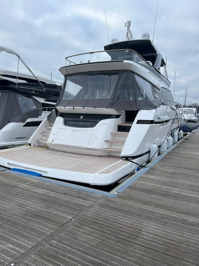 a boat docked on a dock aboard SQUADRON 68 Yacht for Sale