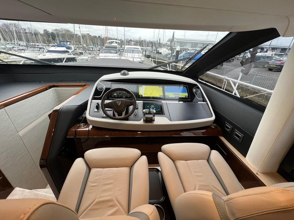 inside of a car aboard SQUADRON 68 Yacht for Sale