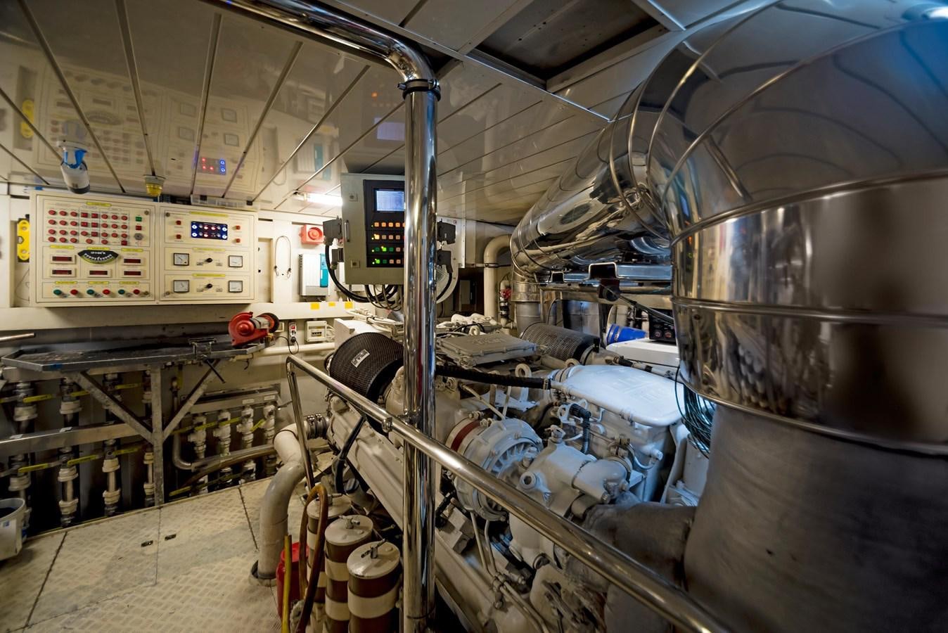 a large factory with machinery aboard FORTIS Yacht for Sale