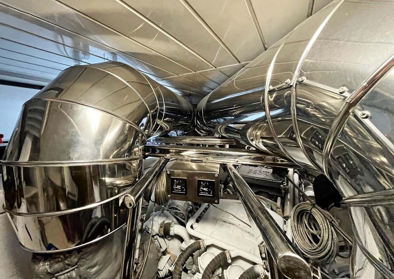 a close-up of a machine aboard FORTIS Yacht for Sale