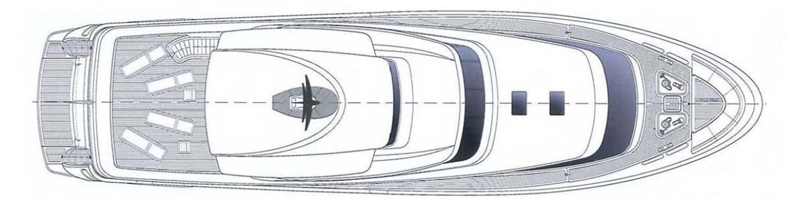 diagram aboard 2011 SANLORENZO SD92 FLYBRIDGE Yacht for Sale
