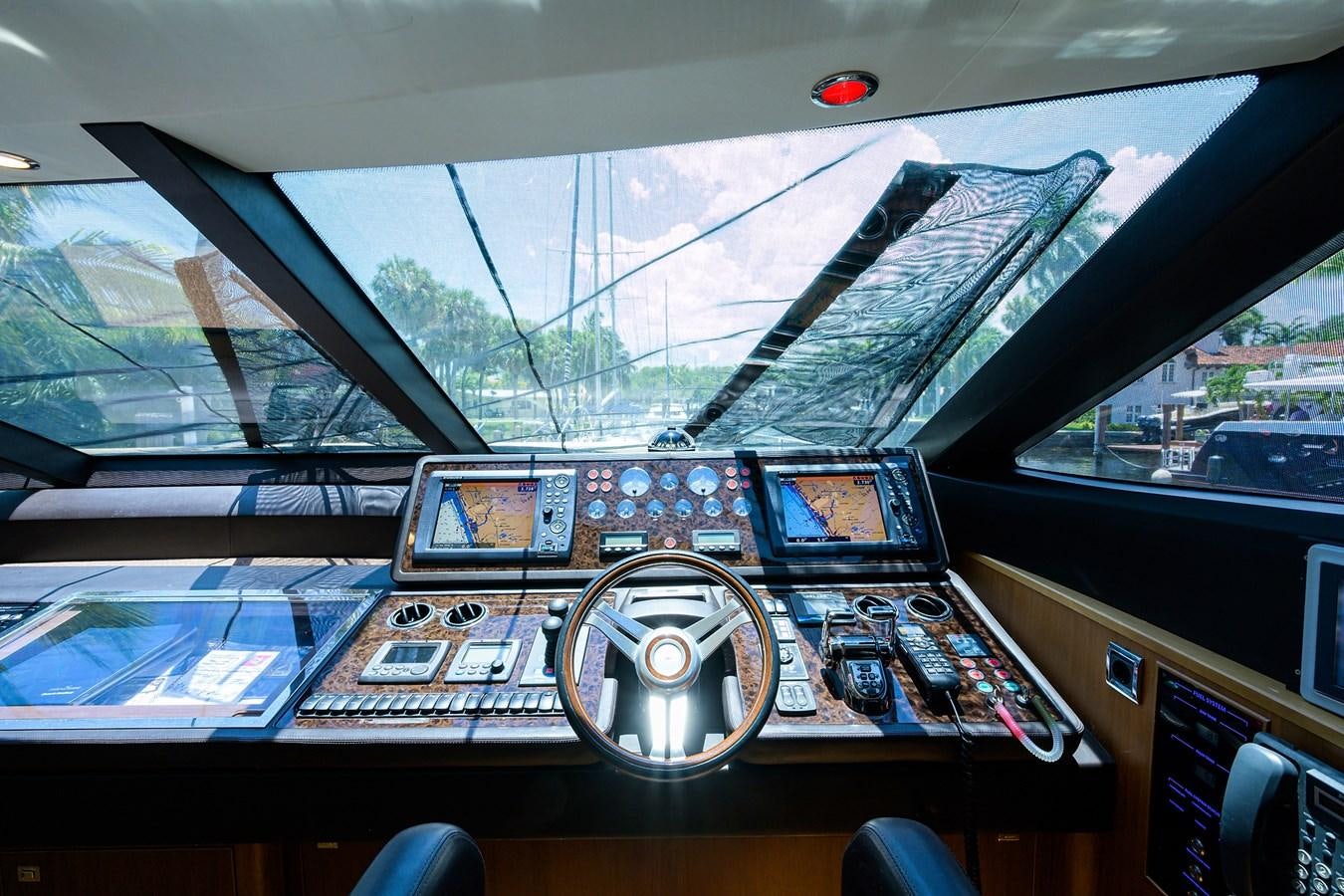 inside of a car aboard FREUDIAN SLIP Yacht for Sale