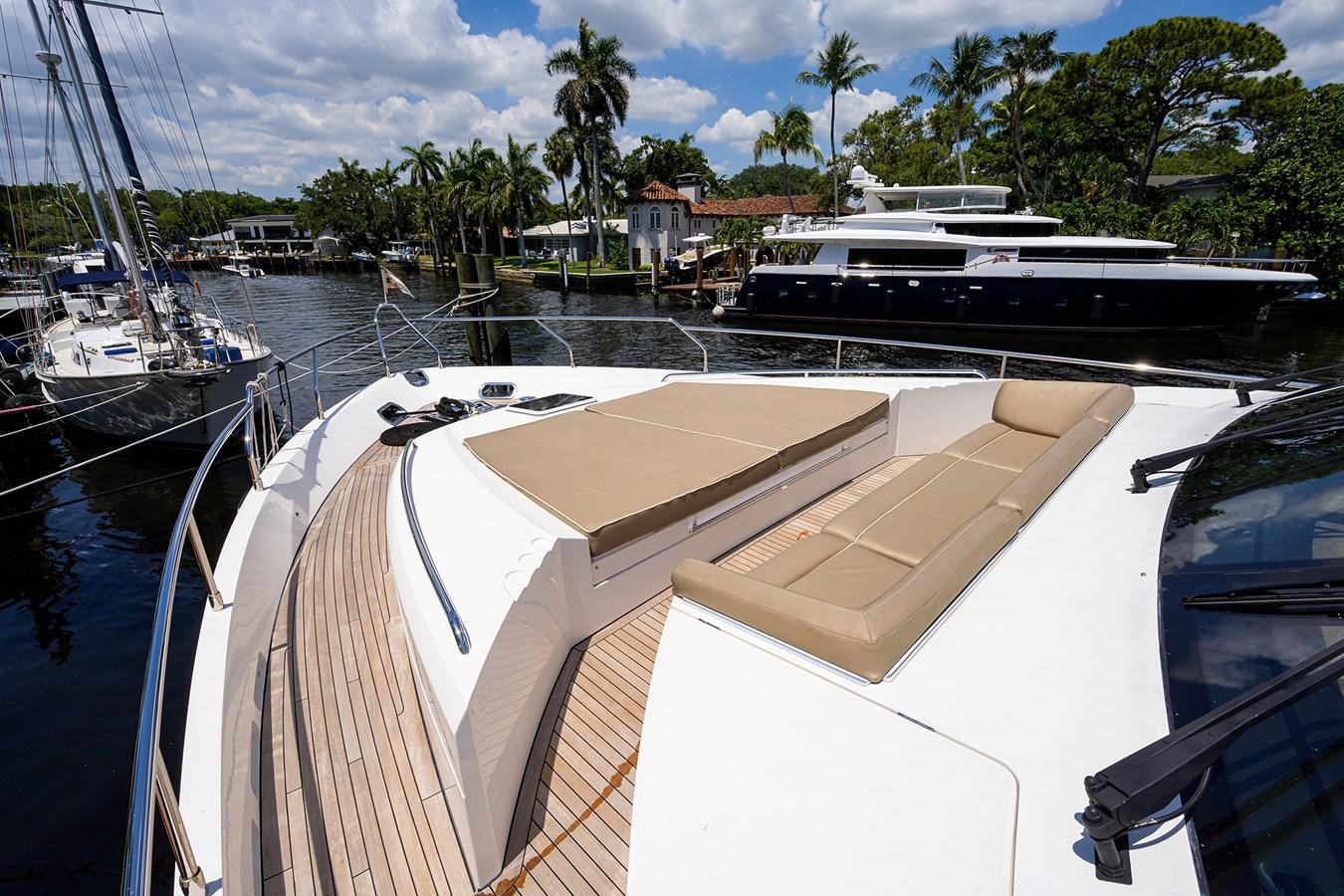 a boat in the water aboard FREUDIAN SLIP Yacht for Sale