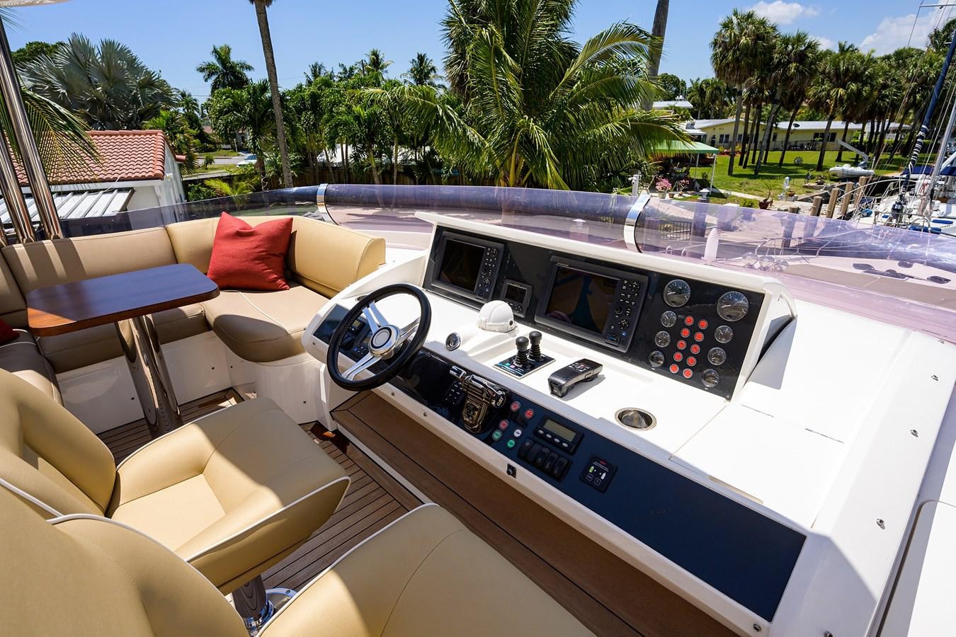 a car on a road aboard FREUDIAN SLIP Yacht for Sale