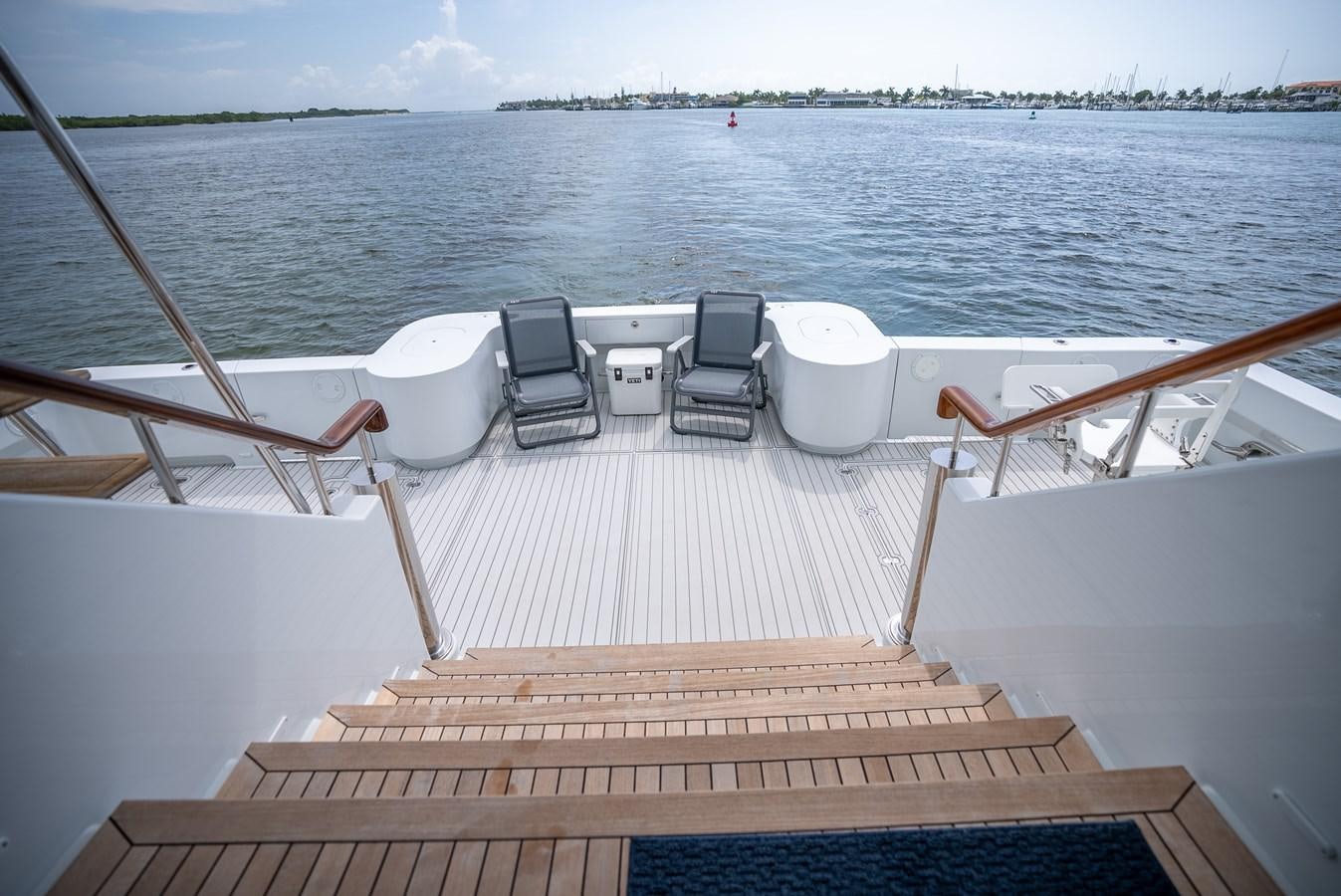 a boat on the water aboard GATO BLANCO Yacht for Sale