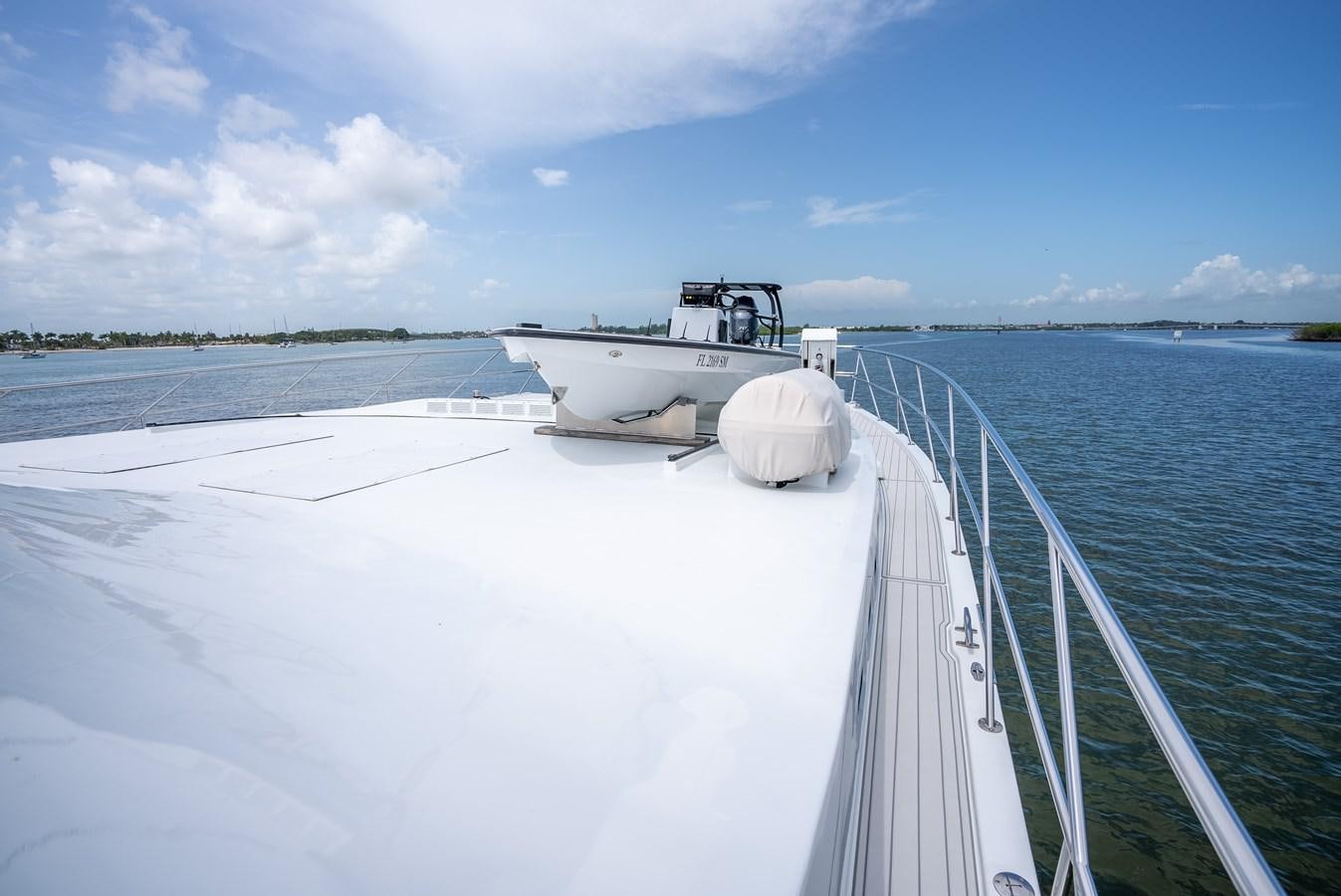 a boat on the water aboard GATO BLANCO Yacht for Sale