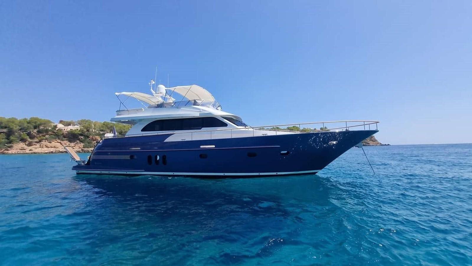 a boat in the water aboard PLEIADES Yacht for Sale