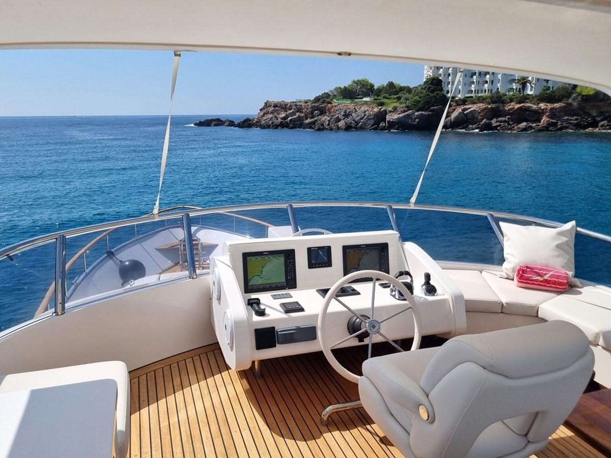 a boat on the water aboard PLEIADES Yacht for Sale