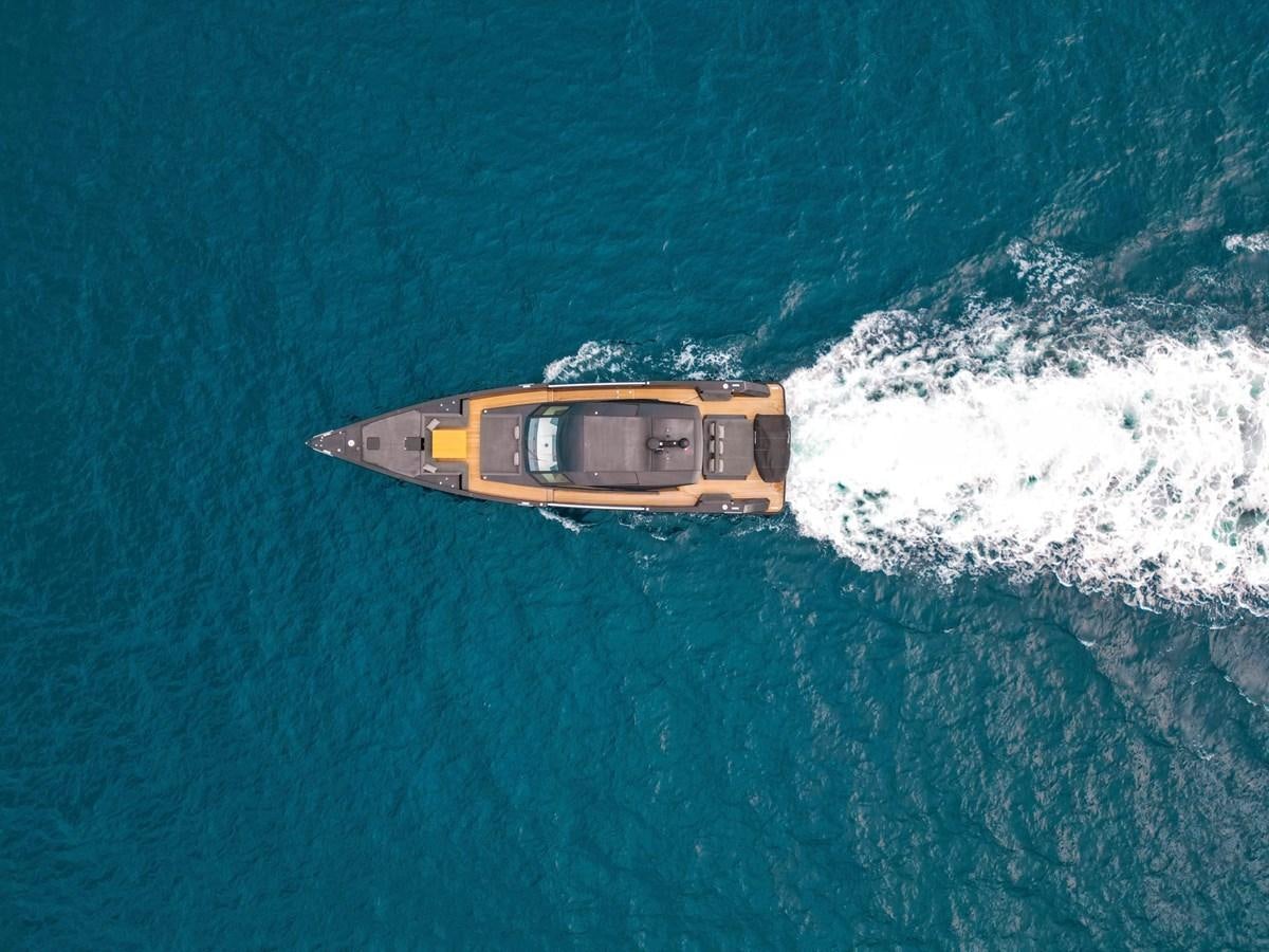 a boat in the water aboard FINEZZA Yacht for Sale