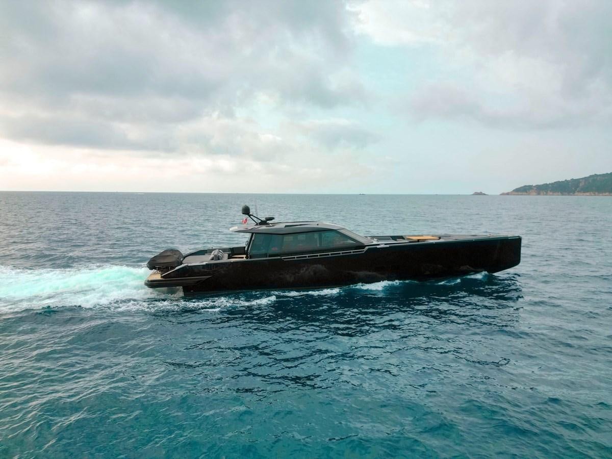 a boat in the water aboard FINEZZA Yacht for Sale
