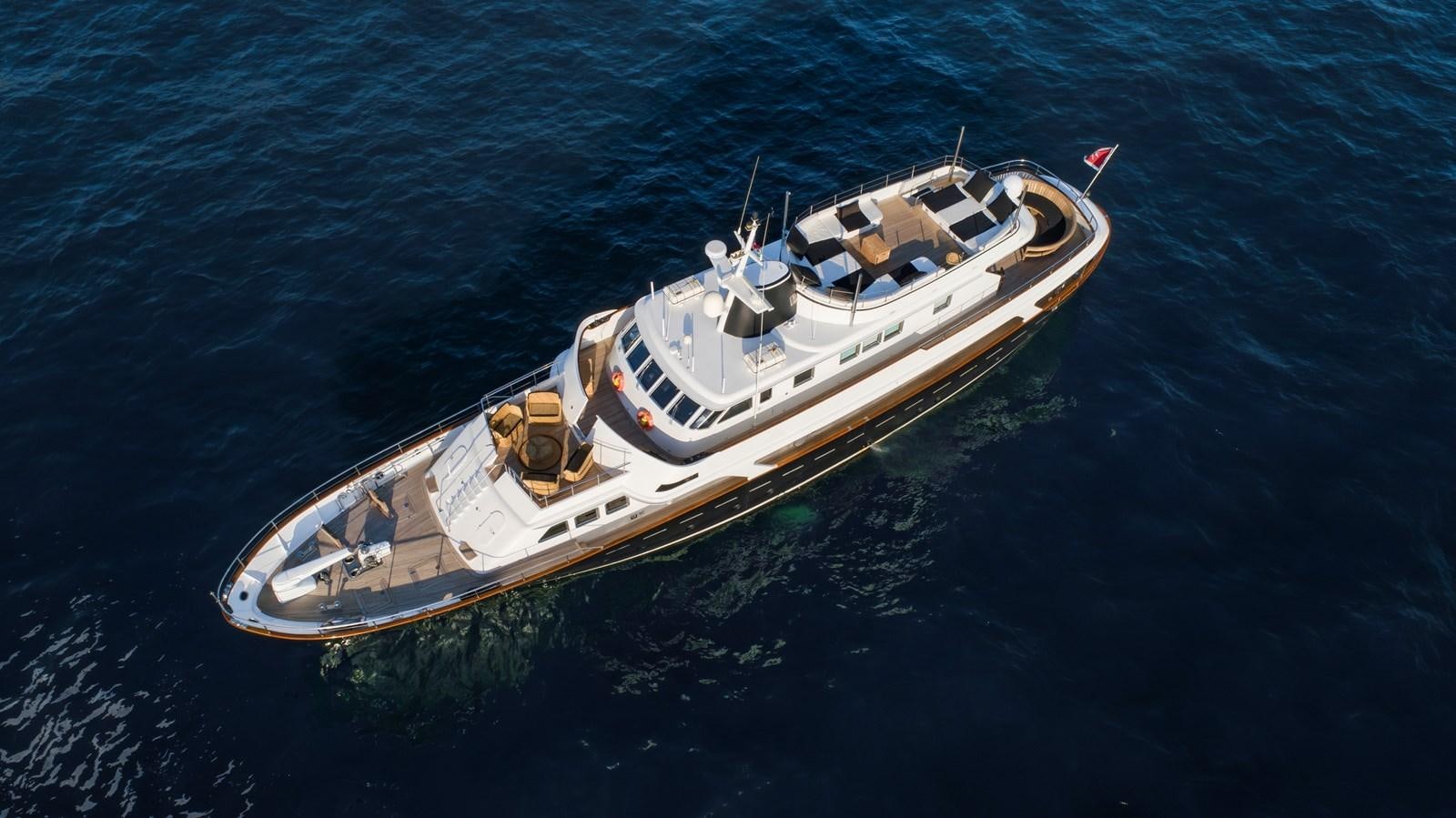 a boat in the water aboard SOUNION II Yacht for Sale