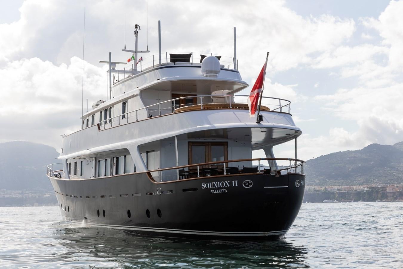 a boat in the water aboard SOUNION II Yacht for Sale