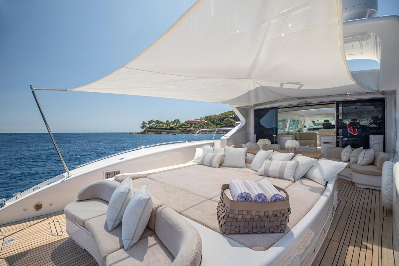 a boat on the water aboard DAYBOAT Yacht for Sale