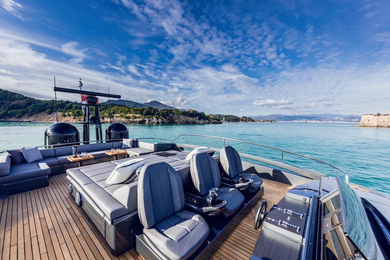 a boat on the water aboard EL MACANN Yacht for Sale