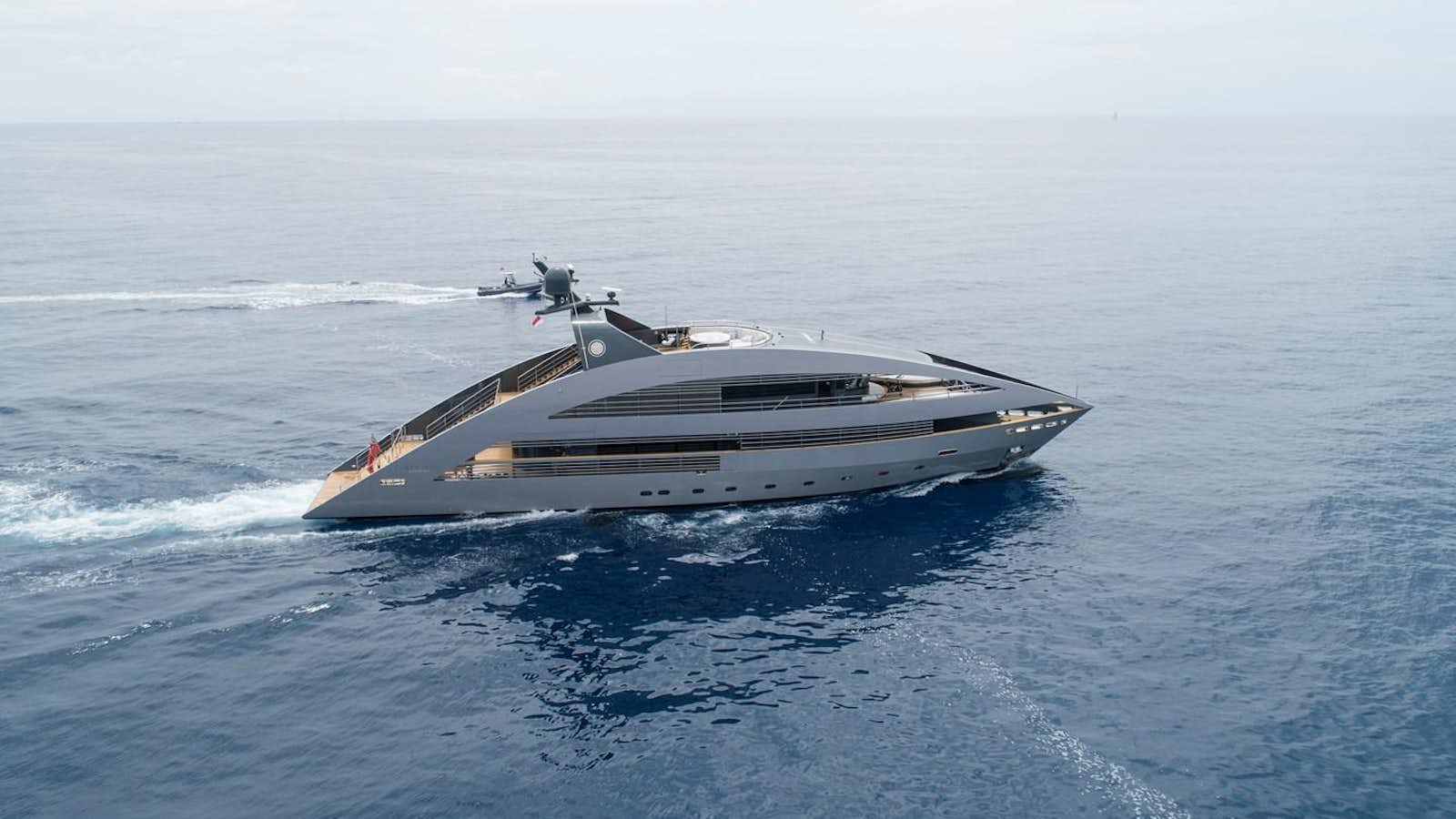 a boat in the water aboard OCEAN PEARL - FRACTIONAL OWNERSHIP VESSEL Yacht for Sale