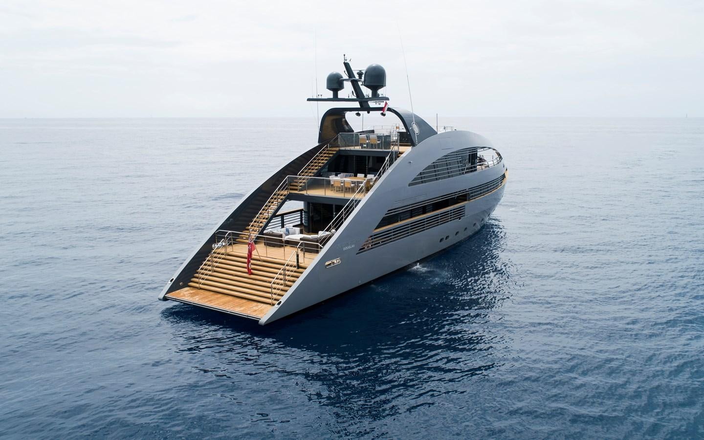a boat in the water aboard OCEAN PEARL - FRACTIONAL OWNERSHIP VESSEL Yacht for Sale