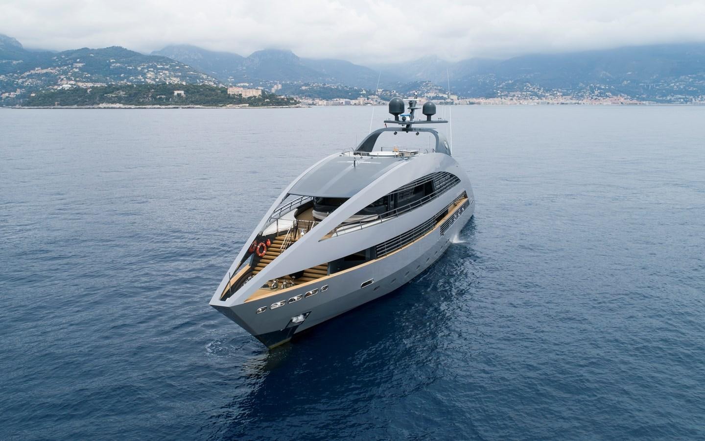 a boat in the water aboard OCEAN PEARL - FRACTIONAL OWNERSHIP VESSEL Yacht for Sale