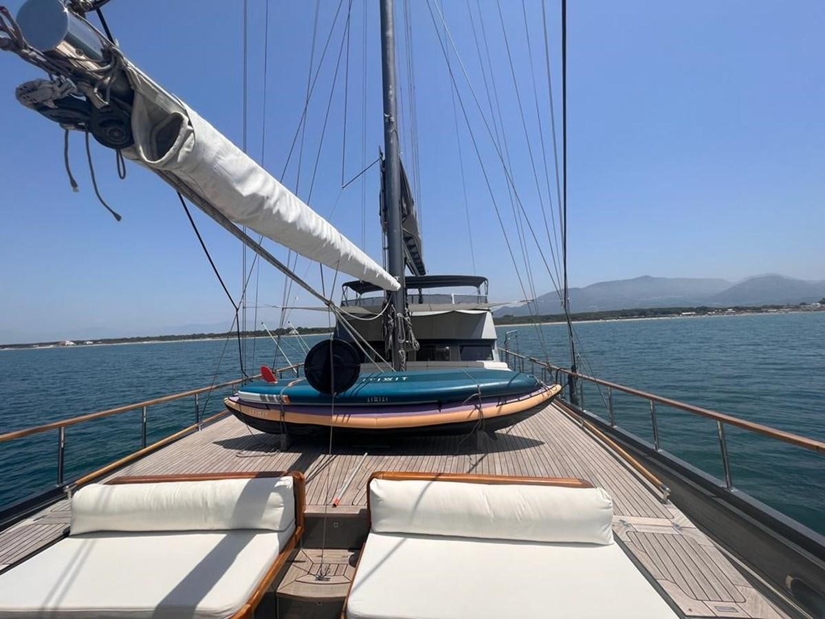 a boat on a body of water aboard AYO Yacht for Sale