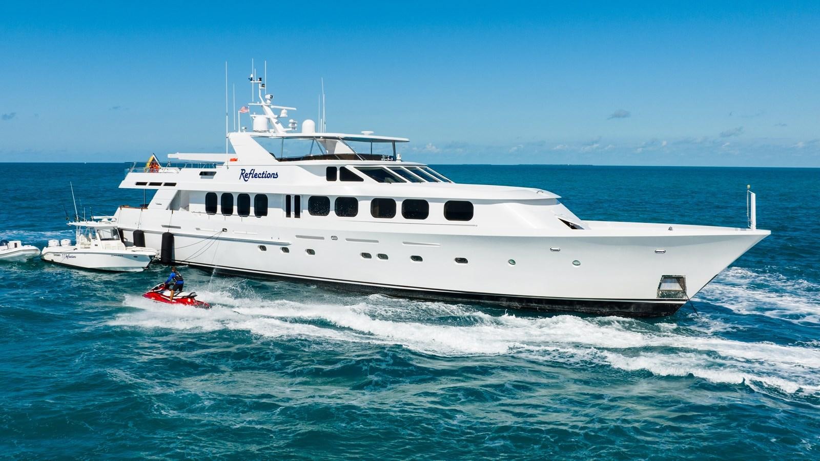 a boat in the water aboard SEAQUEST Yacht for Sale