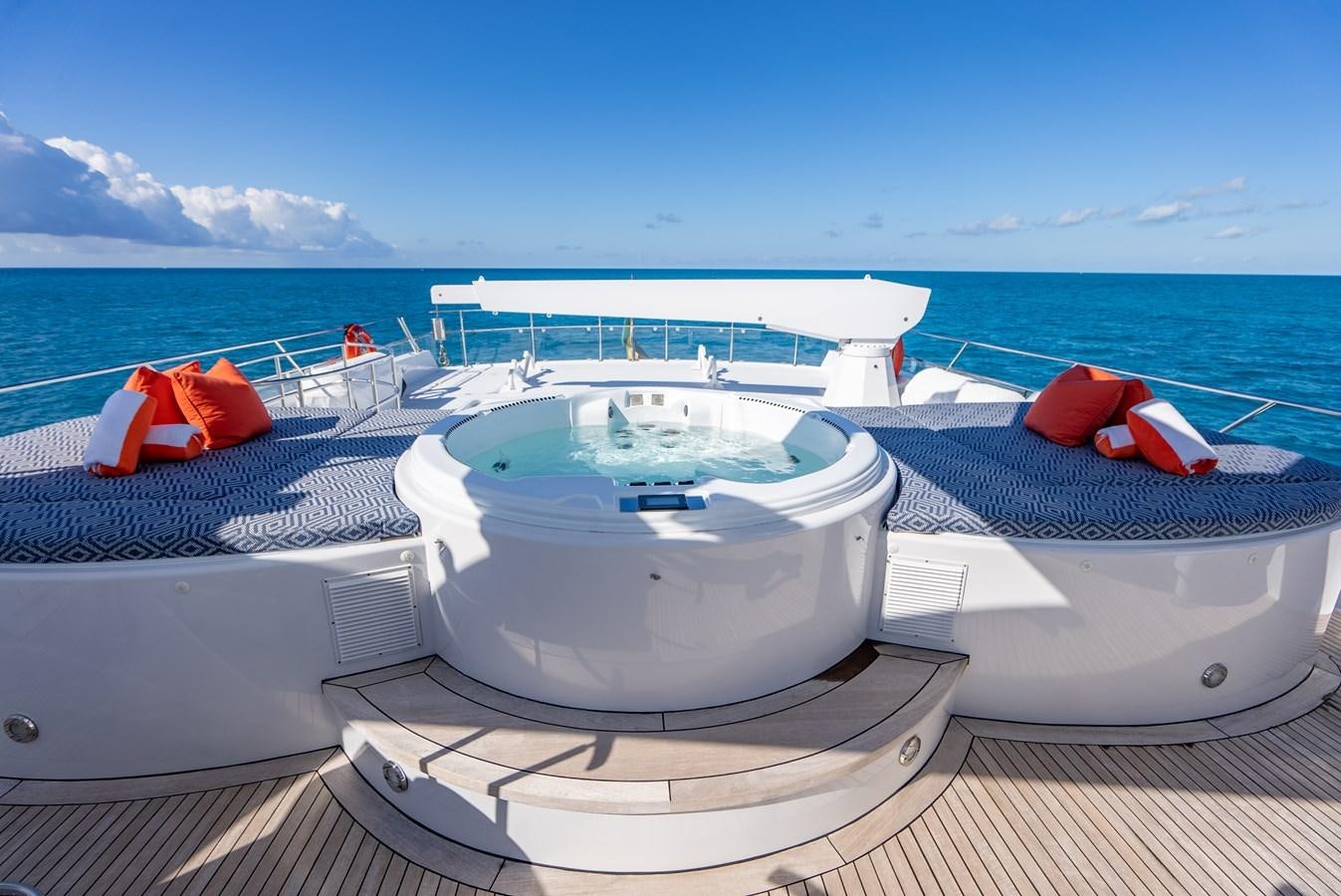 a boat on the water aboard SEAQUEST Yacht for Sale