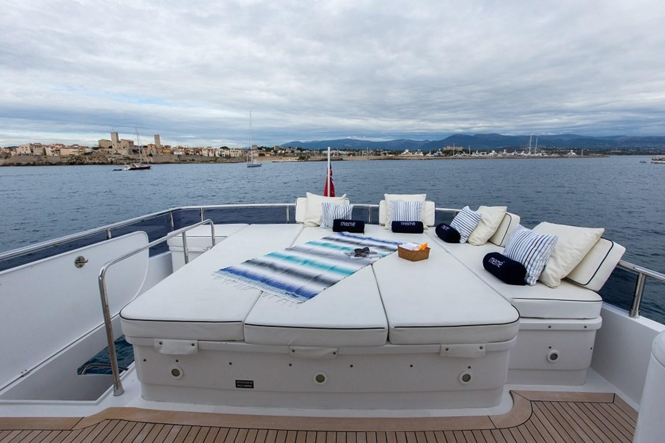 a boat on the water aboard MEME Yacht for Sale