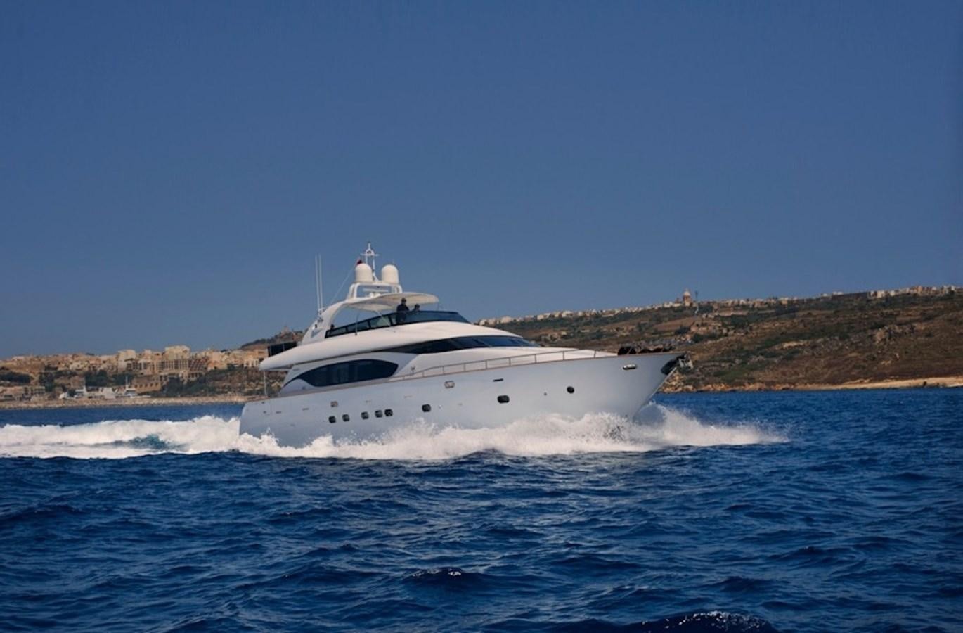 a boat on the water aboard MEME Yacht for Sale