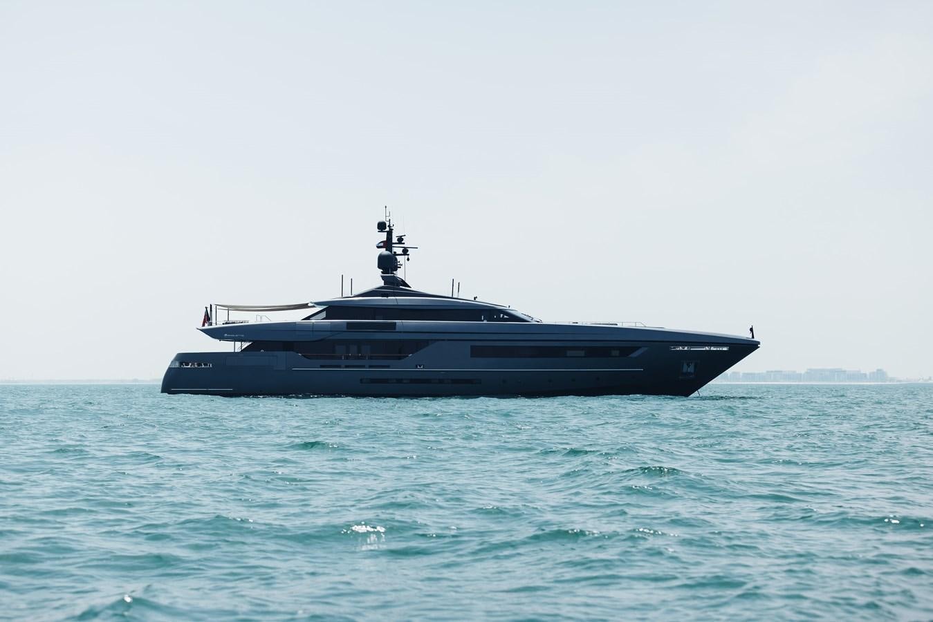 a boat in the water aboard LUCKY ME Yacht for Sale