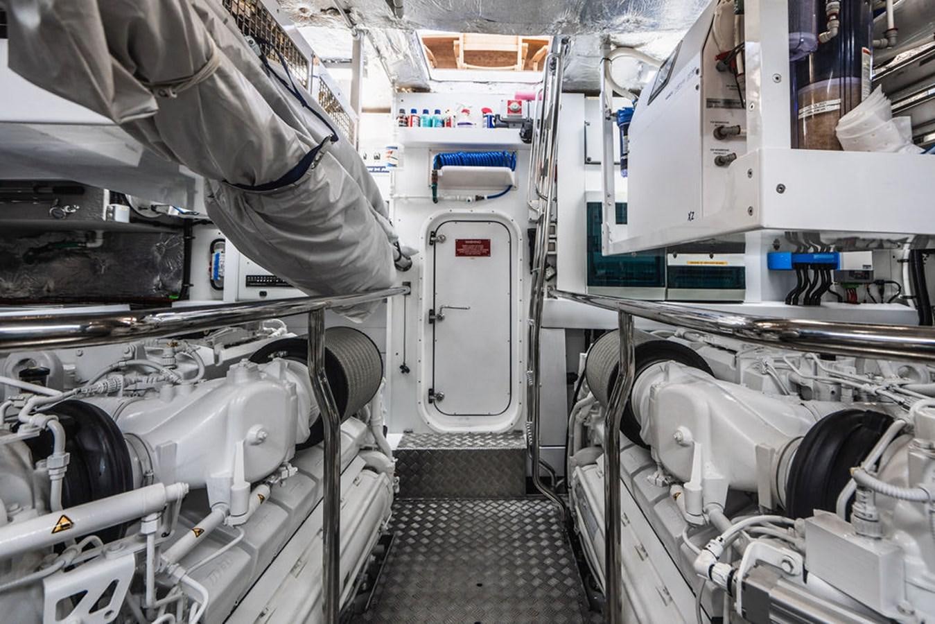 a person working in a factory aboard GALLIVANT Yacht for Sale