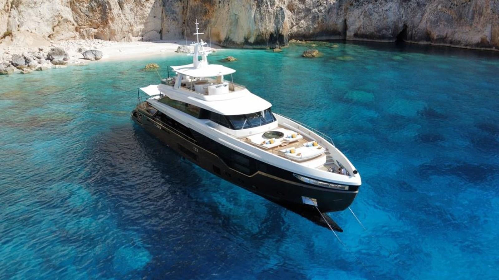 a boat in the water aboard NG Yacht for Sale