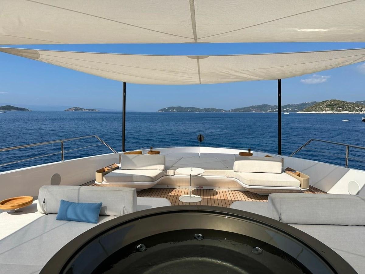 a boat on the water aboard NG Yacht for Sale