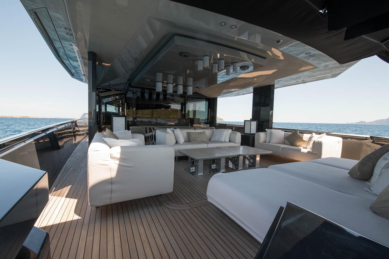 a boat on the water aboard NIGHT FURY Yacht for Sale