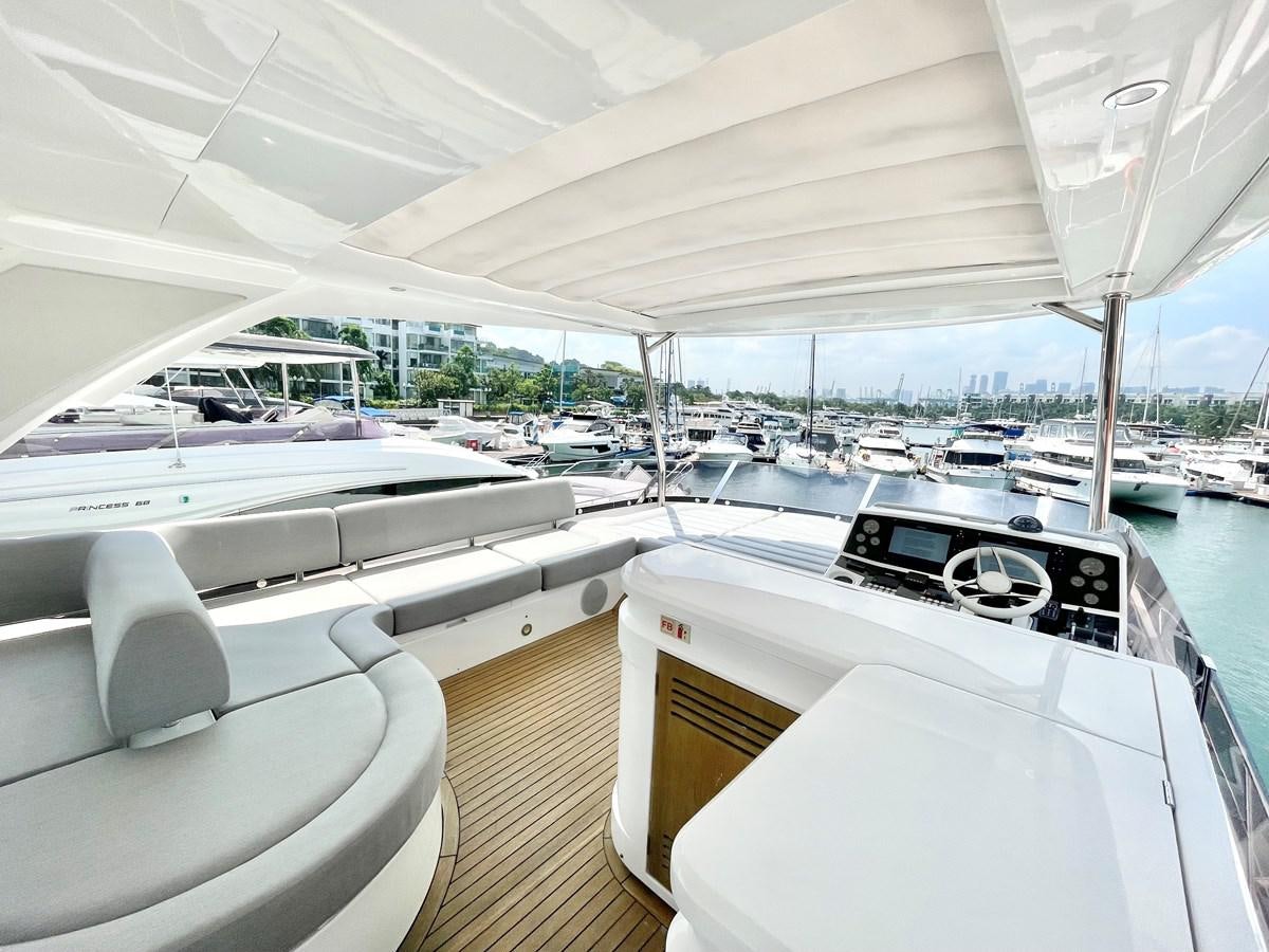 a boat with many boats in it aboard EXCELLENCE Yacht for Sale