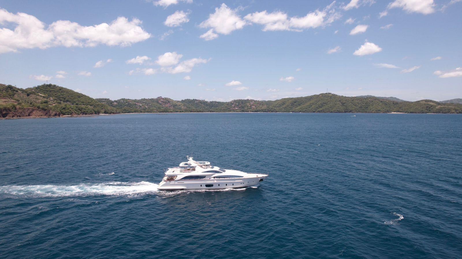 a boat on the water aboard AZIMUT 116/32 Yacht for Sale